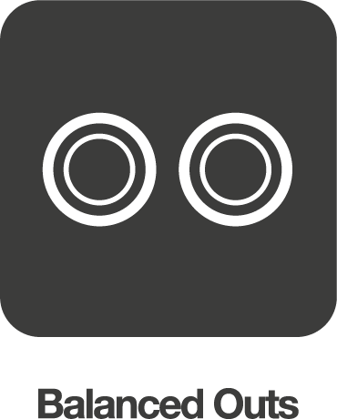 Icône « Sorties équilibrées »