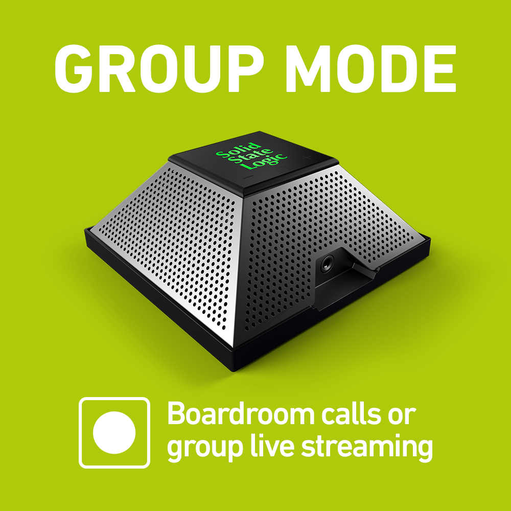 Carte microphone USB CONNEX en mode « Salle de réunion »