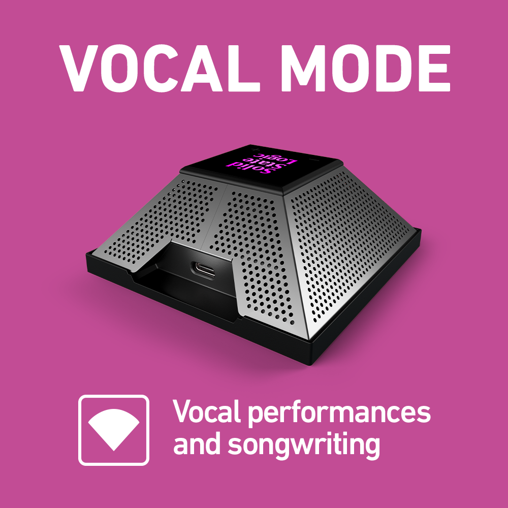 Mode Composition musicale du microphone USB CONNEX